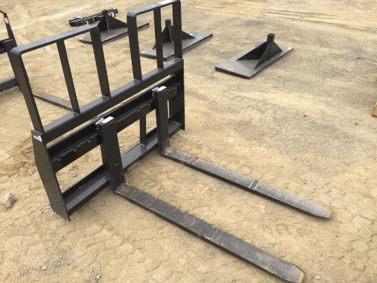 Unused Kivel 48" Pallet Fork Attachment,