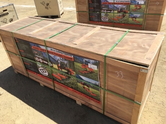 Unused TMG 26" Sawmill.