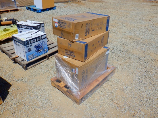 (4) Graco Snugrider 3 Elite Strollers.