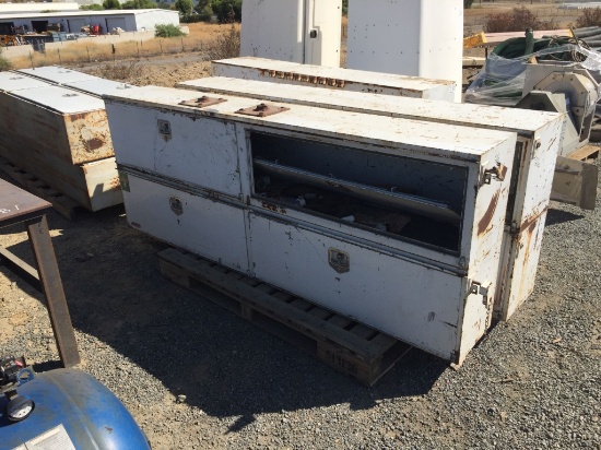 (2) 96" x 36" x 14" Truck Tool Boxes.