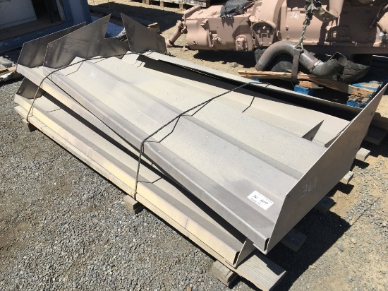 Pallet of (6) Misc 23" x 8' Bang Boards,