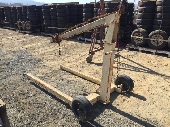 Towable Engine Hoist,