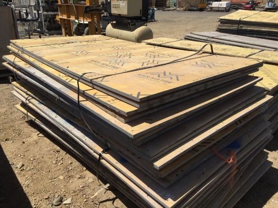 4' x 8' Wood Concrete Forms.