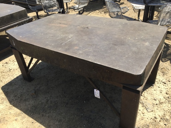 4' x 6' Metal Work Table.