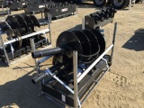 Unused 2022 JCT Hydraulic Auger Attachment,