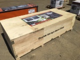Unused TMG 19' x 20' Metal Double Garage.