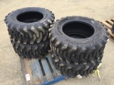 (4) Unused SKS332 12-16.5 Skid Steer Tires.