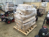 Pallet of Misc Items, Including 3-Pc Rattan Sofa