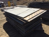 4' x 8' Wood Concrete Forms.