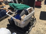 Pallet of Misc Items, Including PVC Pipe Filters,
