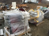 (3) Pallets of Misc Transit Bus Seats & Railing.