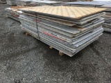 4' x 8' Wood Concrete Forms.