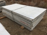 4' x 8' Wood Concrete Forms.