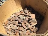 Pallet of Misc Grinder Parts and Chisels.