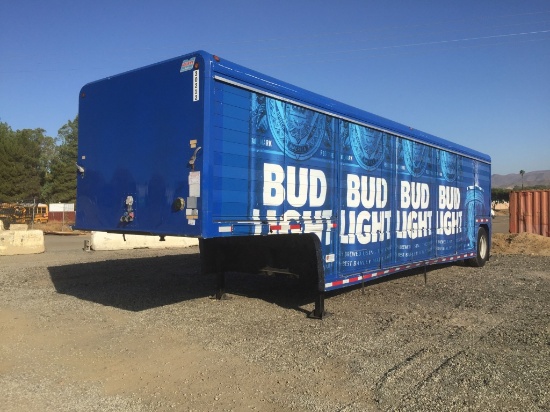 Mickey Truck Bodies Beverage Van Trailer,