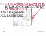 2.55 Acre Vacant Parcel, In Lancaster,