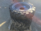 (4) Galaxy 31 x 10-20 Bufy Baby SDS Solid Tires &