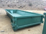 18' 10 Yard Heavy Duty Low-Side Roll Off Bin.