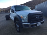 2012 Ford F550 Cab & Chassis,