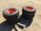 (4) Unused SKS332 10-16.5 Skid Steer Tires & Rims.
