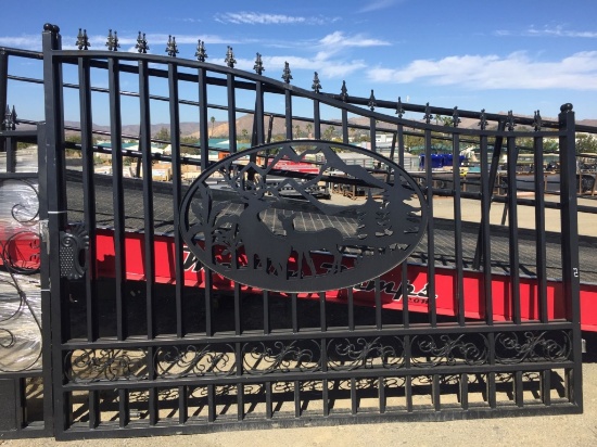 Unused 2022 Greatbear 20' Bi-Parting Iron Gate