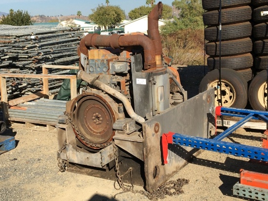 6 Cyl Isuzu EX400/450 Diesel Engine,