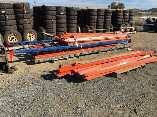(2) Pallets of 42" x 16' Pallet Rack.
