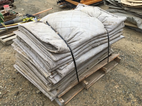 Pallet of Misc Packing Blankets.