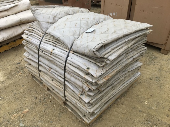 Pallet of Misc Packing Blankets.