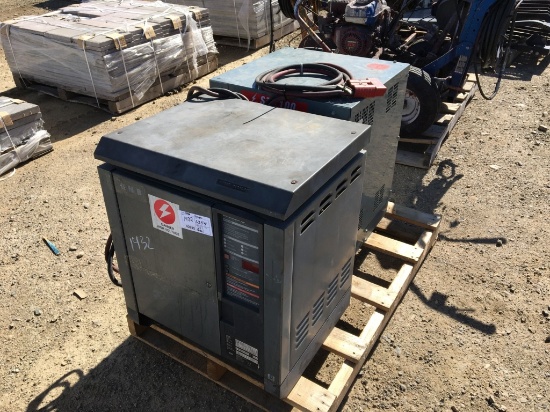 (2) Saft Nife Corp Battery Chargers,