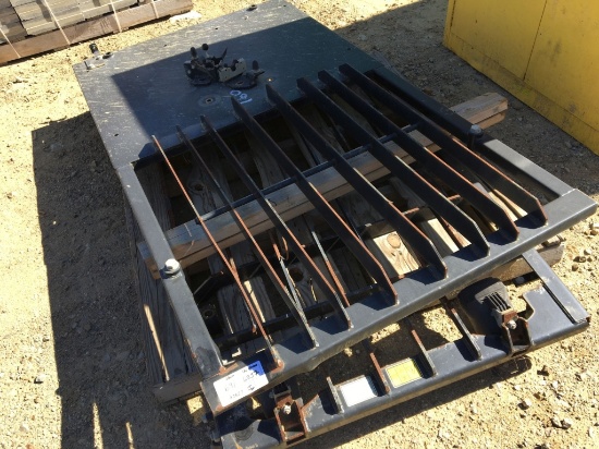 (2) Caterpillar 40" x 70" Doors w/Lights,