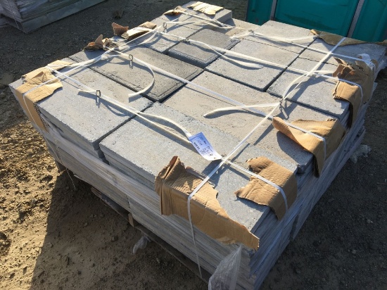 Pallet of 12" x 24" Misc Concrete Pavers.