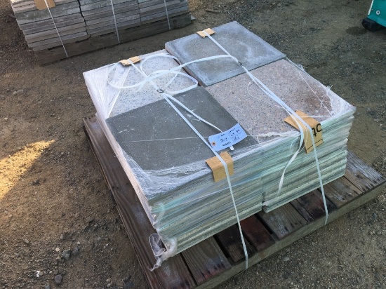 Pallet of Misc Concrete Pavers.