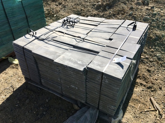 Pallet of Misc 12" x 12" Concrete Pavers.