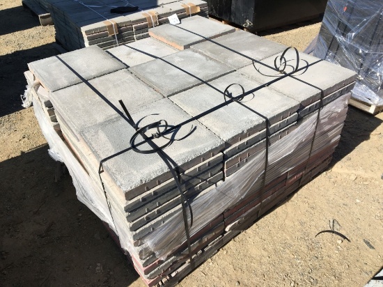 Pallet of Misc 16" x 16" Concrete Pavers.