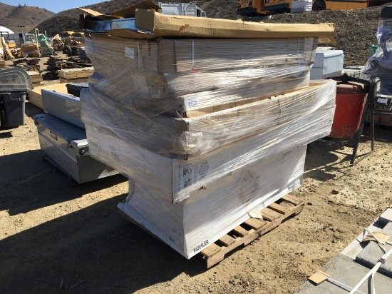 Pallet of Kohler & Delta 42" Shower/Bathtub