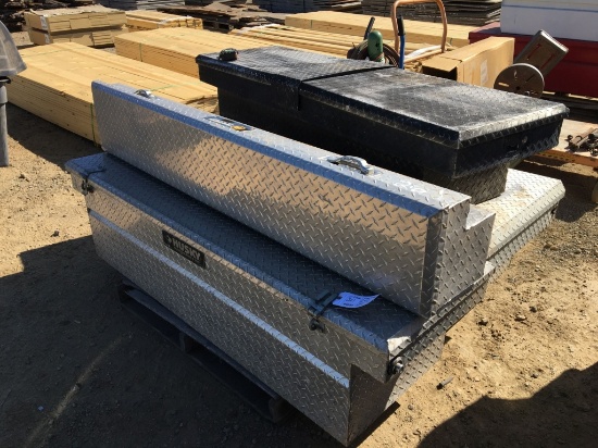 Husky 70" Diamond Plated Truck Tool Box,