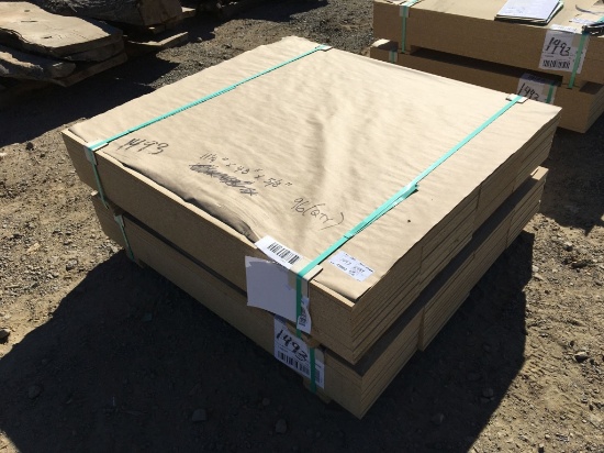(96) 11.25" x 48" x 5/8" Pressboard Shelves.