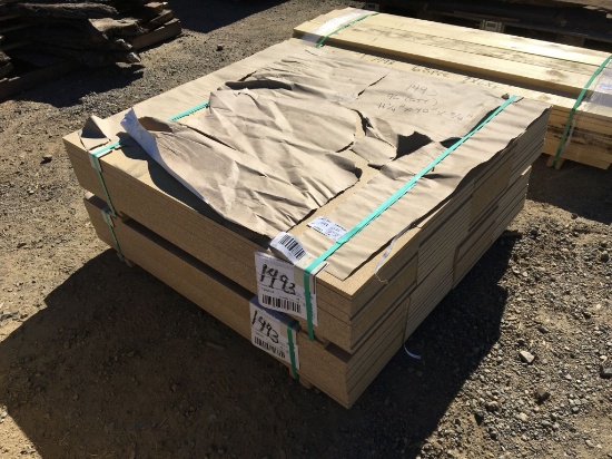 (96) 11.25" x 48" x 5/8" Pressboard Shelves.