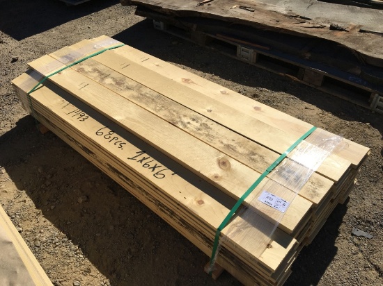 (68) 6" x 16" x 1" Lumber.