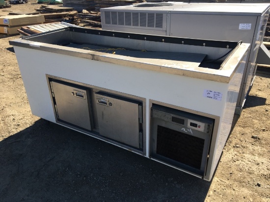 30" x 73" x 31" Food Storage & Prepping Table.