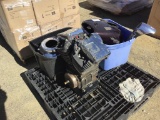 Pallet of Misc Motorcycle Parts.