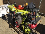 Pallet of Misc Milwaukee & Ryobi Tools.