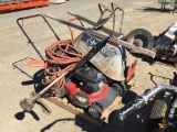 Pallet of Misc Tools, Including Gas Mower,