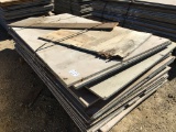 4' x 8' Wooded Concrete Forms.