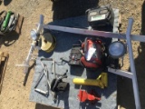 Pallet of Misc Items, Including Light Bar,