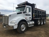 2017 Kenworth T880 Super 10 Dump Truck,