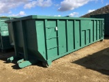 22ft High Side Roll Off Bin.