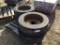 (4) 33x9x20 Solid Tires.