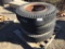 (3) 9.00-20 Tires & Dayton Rims.